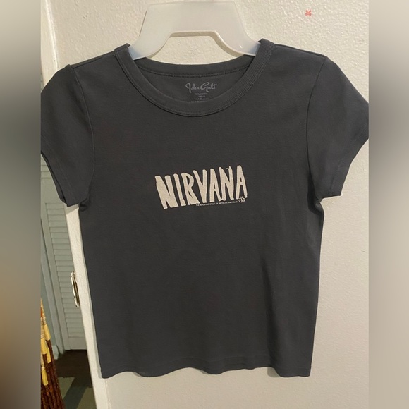 Brandy Melville Tops Nirvana Tee Poshmark